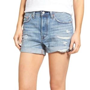 Levi’s Highwaisted Denim Shorts